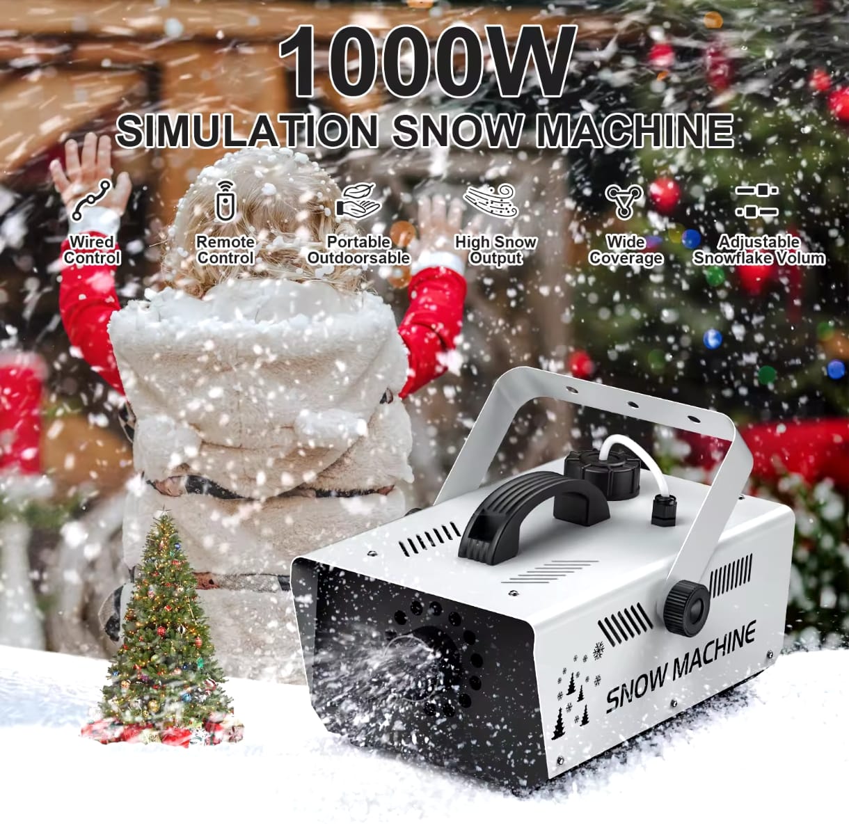 SnowBlast Pro 1000W