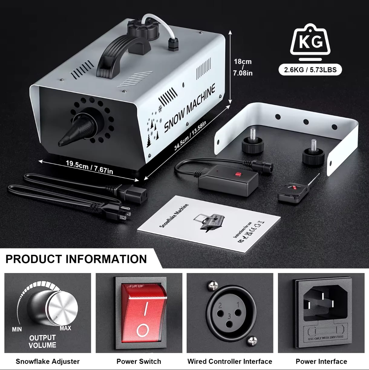 SnowBlast Pro 1000W